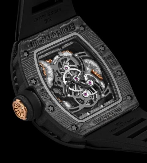 RICHARD MILLE RM 57-03 Tourbillon Sapphire Dragon Replica Watch